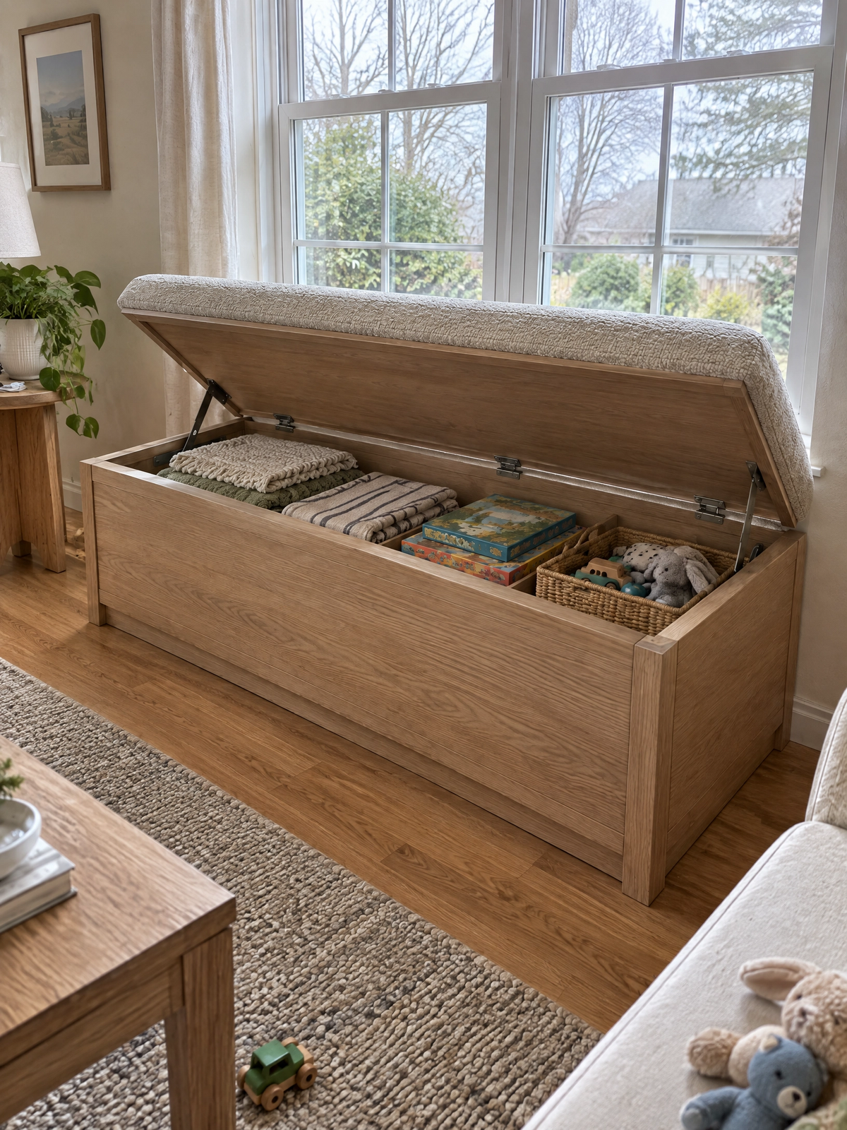 Medium — The Lift-Top Window Bench