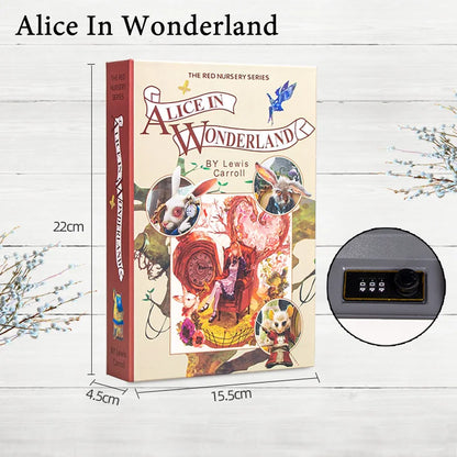 Hidden Safe Box Book with Code Lock