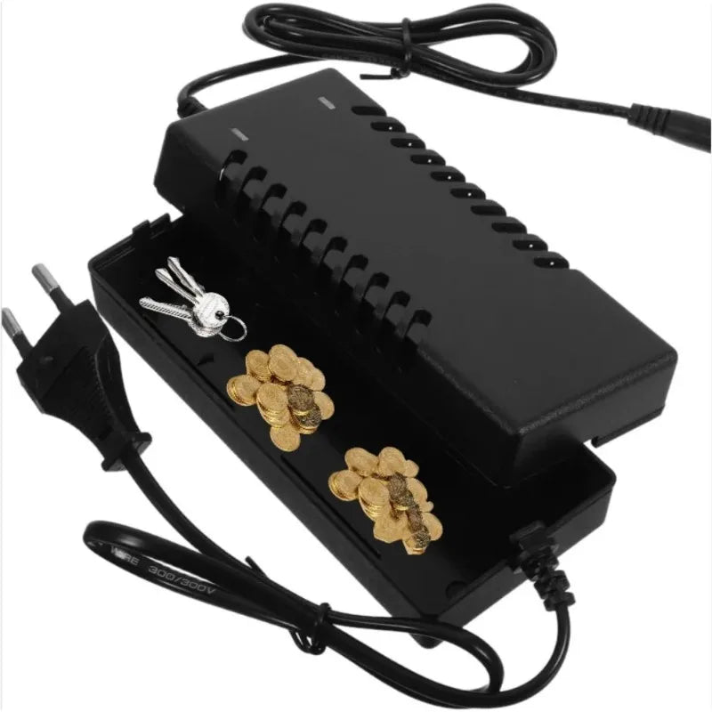 Fake Laptop Charger Hidden Storage Box Secret Stash Safe Case for Valuables Cash Keys Jewelry Small Personal Items Storage