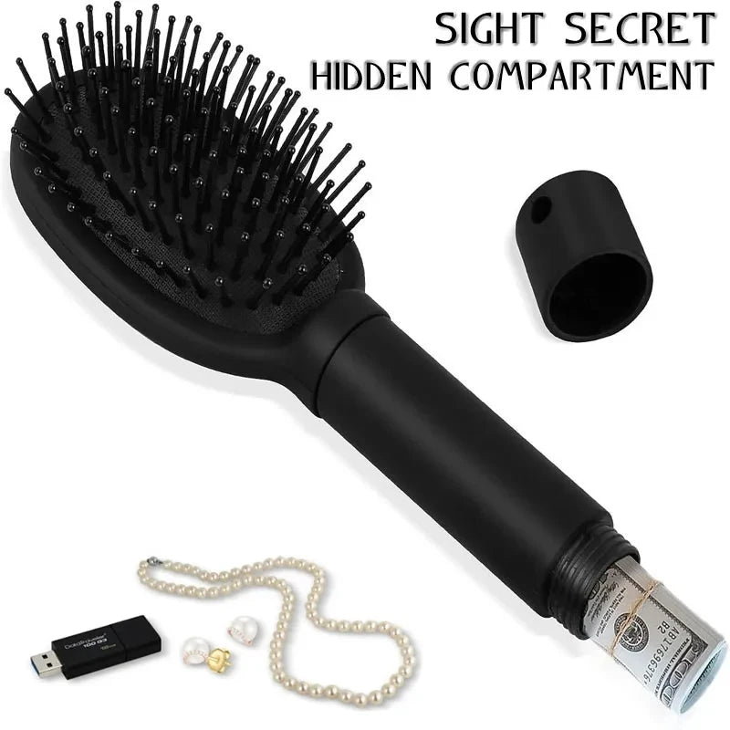 Creative Hair Comb ⁣⁣⁣⁣Hidden Storage Secret Sight Diversion Compartment Concealment Travel Stash Safe Hide Cash Ring Necklace