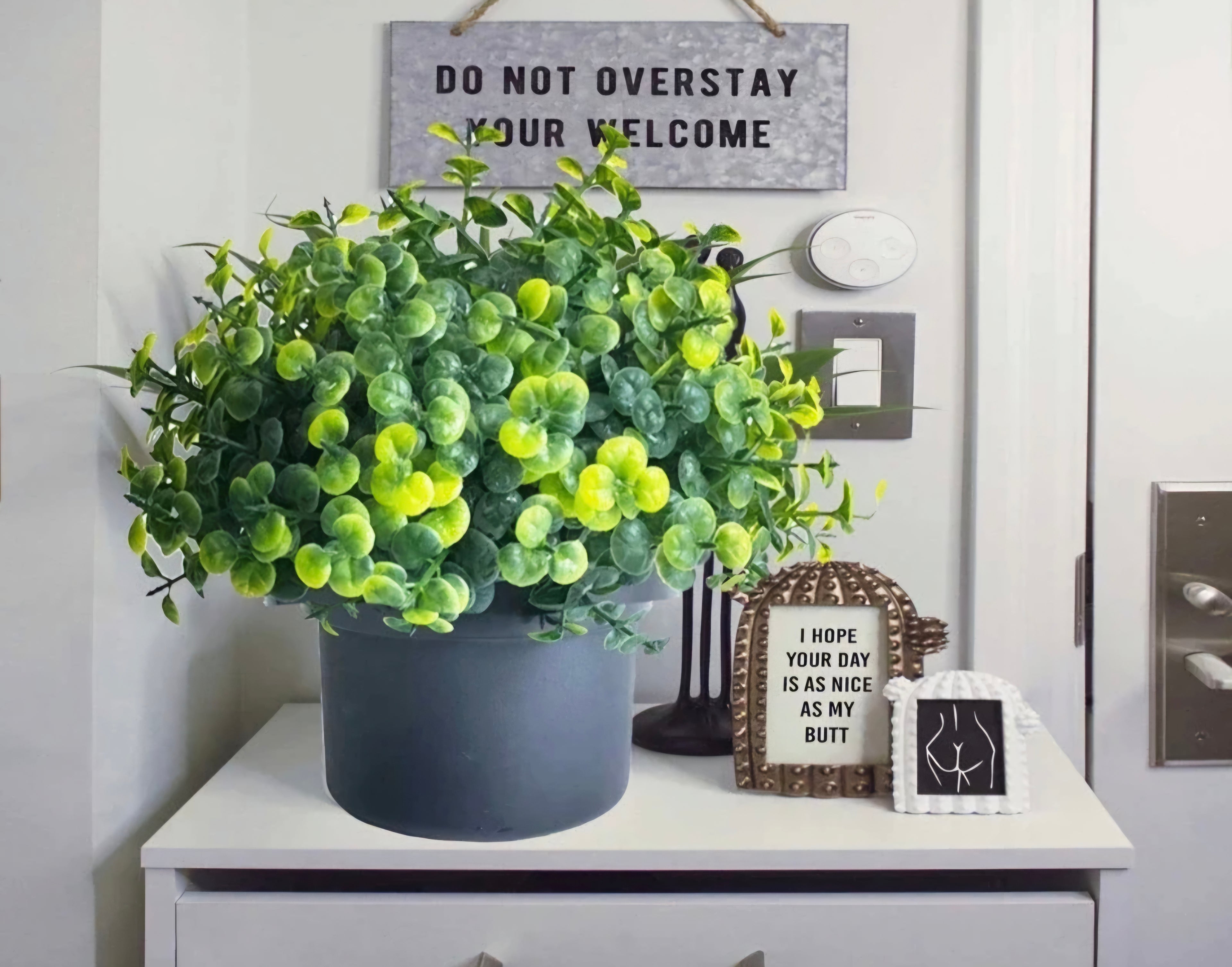 Hidden Flower Pot Storage Safe | Lockable Planter with Secret Compartment