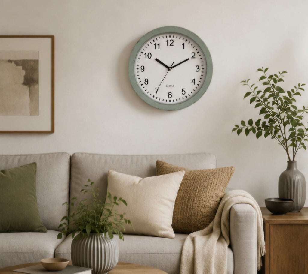 Hidden Wall Clock Storage Safe | Plain Site