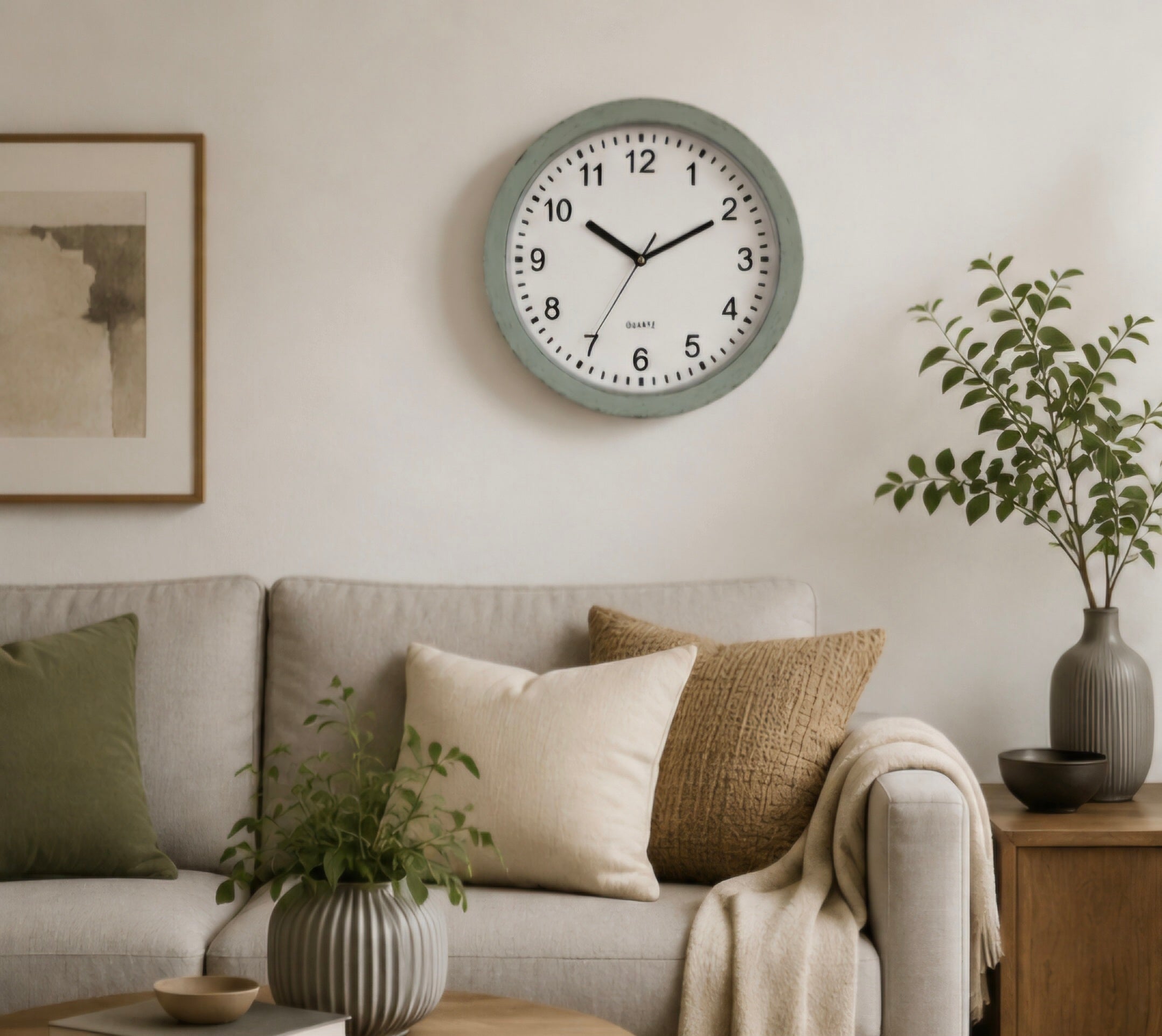 Hidden Wall Clock Storage Safe | Plain Site