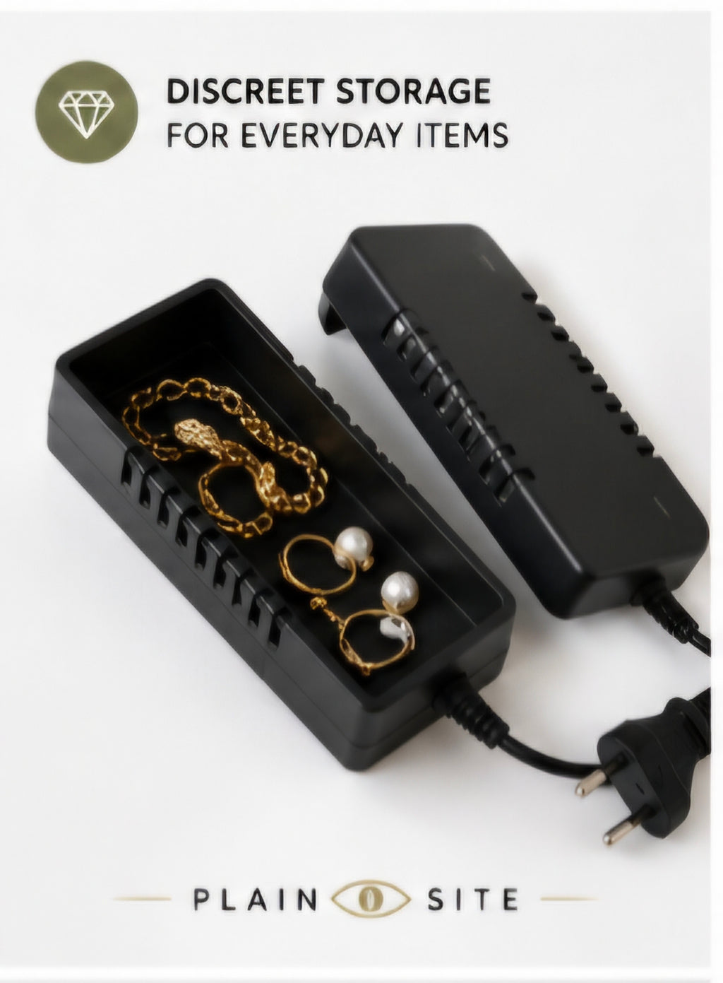 Hidden Laptop Charger Storage Box