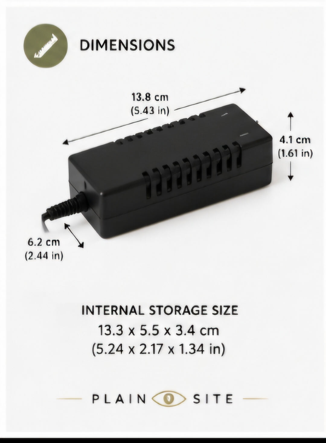 Hidden Laptop Charger Storage Box