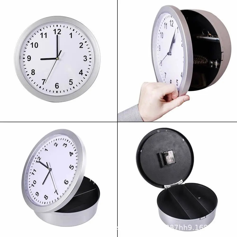 Hidden Wall Clock Storage Safe | Plain Site