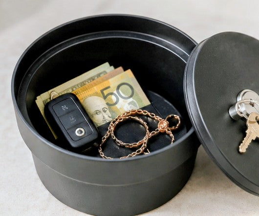 Hidden Flower Pot Storage Safe | Lockable Planter with Secret Compartment